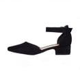 thumbnail image 4 of Zapatilla Tacón Bajo Moda Casual Formal Mujer Negro negro 25 Incógnita 040D0E, 4 of 8