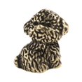 thumbnail image 4 of Mini estatuilla de perro de latón, adorno de té, coleccionables para mascotas, escultura de estatua de Animal práctica para salpicadero de coche, mesa 22 cm x 26 cm, 4 of 8