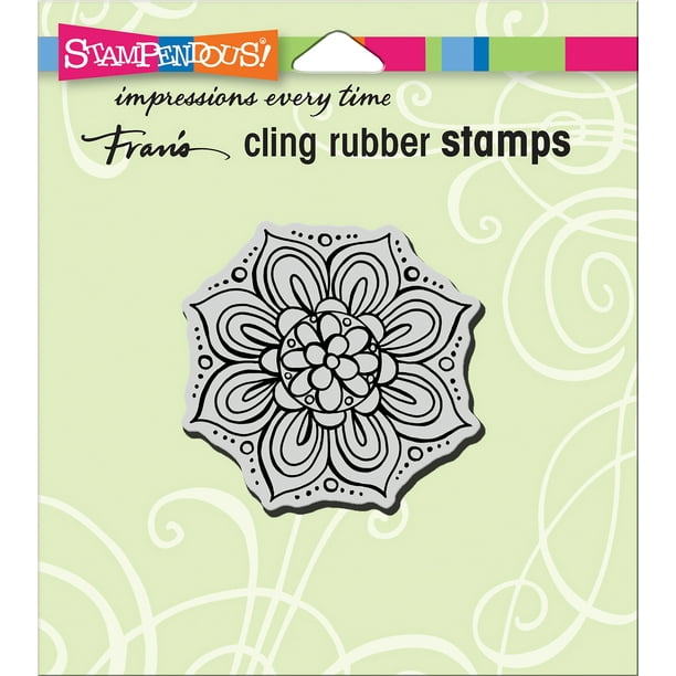 Stampendous Timbre d'Accrochage 4.75 "X4.5"-Mandala Bloom