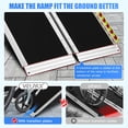 thumbnail image 6 of 5FT Portable Wheelchair Ramp ,800 LBS Capacity Folding Aluminum Threshold Ramp with Anti-Slip Surface, Mobility Access Handicap Ramp for Home Steps, Doorway, Stairs, Doorways, 6 of 7