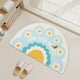 thumbnail image 4 of Alfombrilla semicircular Onlyliua Absorbente para Puerta de baño, 4 of 4
