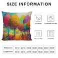 thumbnail image 6 of COMIO  Throw Pillow Covers Home Decor Set of 2 Pillow Cases Decorative for Bed Sofa Cushion Couch Outdoor Colorful Tree Pillowcases, 6 of 6