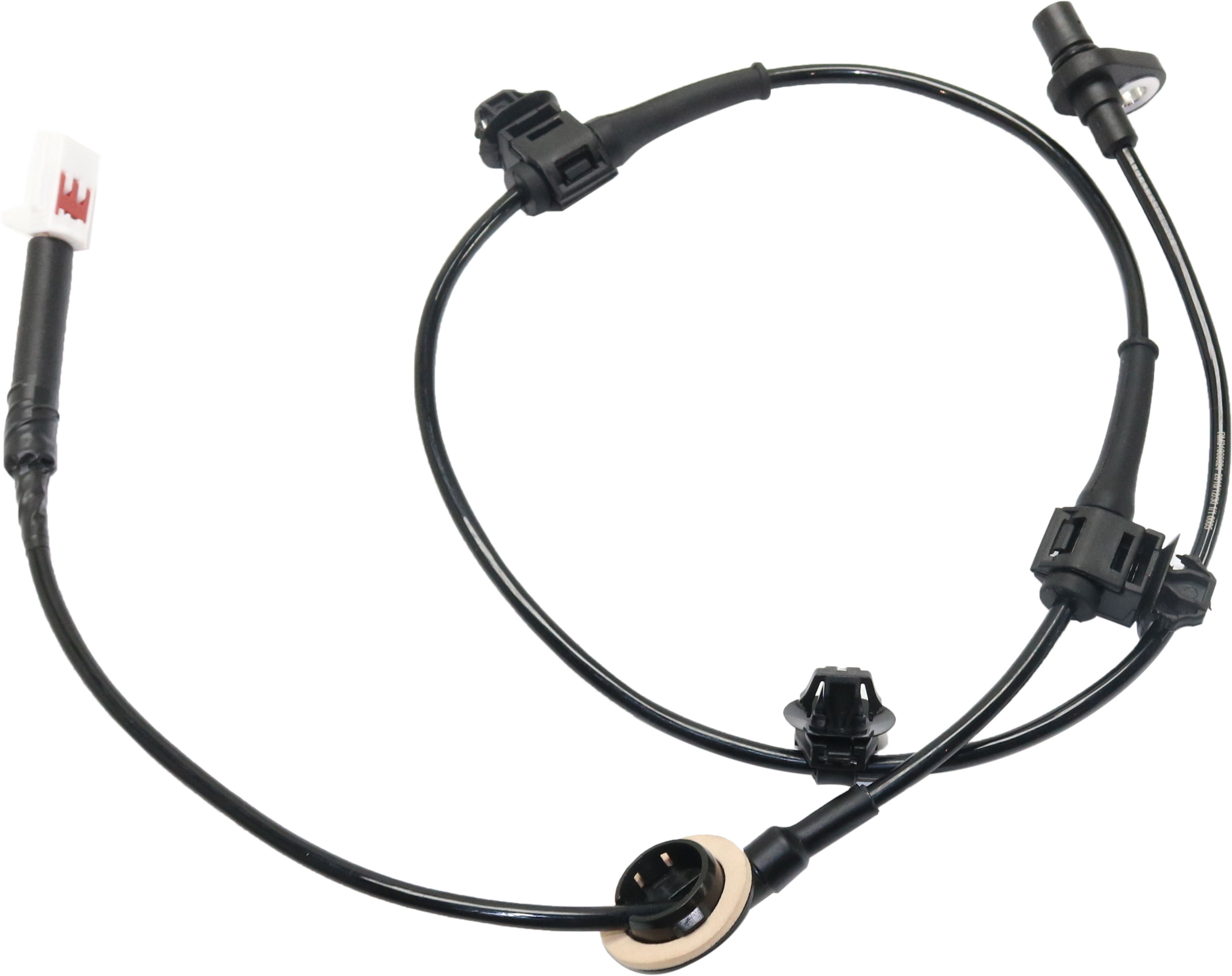 ABS Speed Sensor Compatible with 2007-2012 Mazda CX-7 2009-2010 Mazda CX-9 Rear, Driver Side 4 Cyl 2.3L Male Connector Blade type 2-Prong Terminal