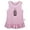 Pink Sleeveless Dresses, variant on I May Be Small But I'm the Real Boss Funny Dresses For Baby, Newborn Babies Skirts, Infant Princess Dress, 0-24M Kids Graphic Clothes (White Sleeveless Dresses, 0-6 Months)