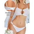 thumbnail image 3 of Sexyfree Women Lingerie Set Sexy Mesh Cut Out Bra and Panty Sets 2 Piece Underwear, 3 of 4