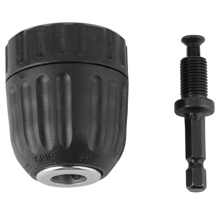 

0.8-10mm Self locking Keyless Chuck Impact Hammer Drill Bit Conversion Holder (#02)