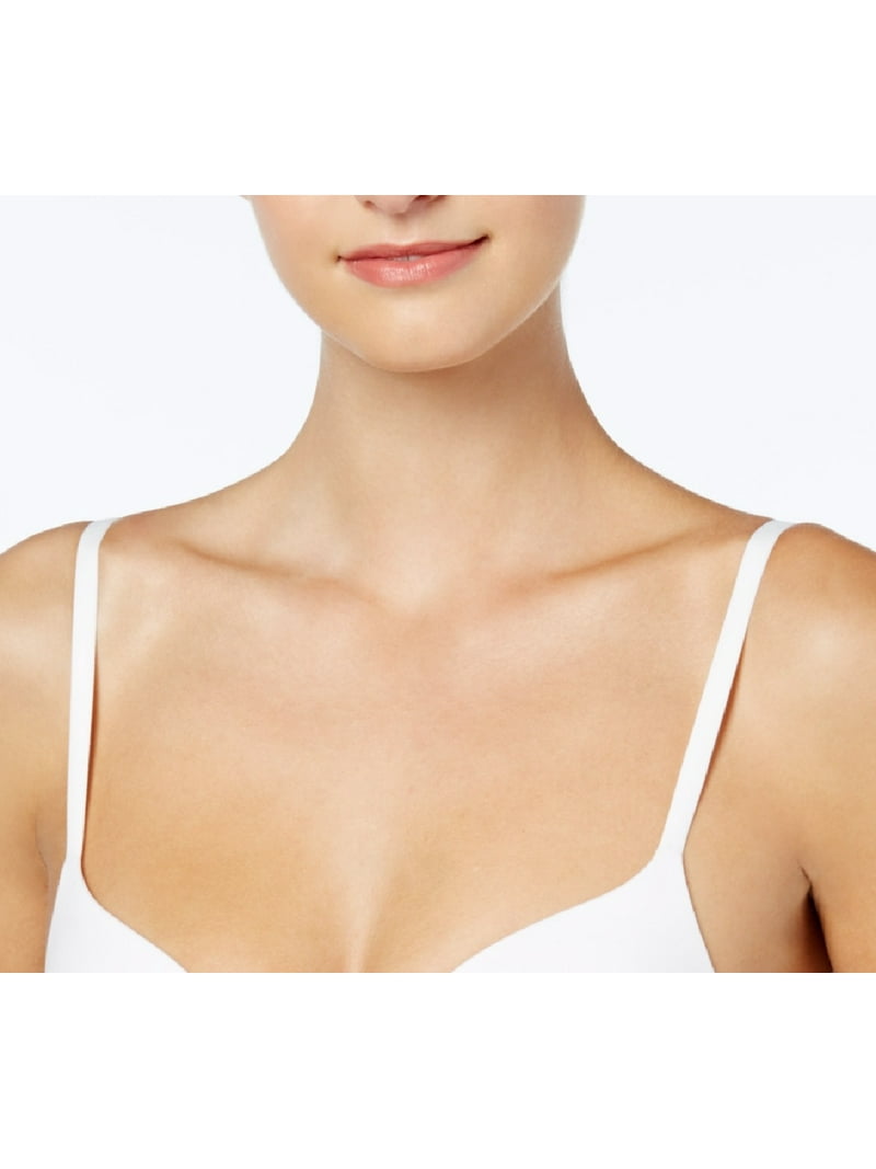Calvin Klein Women's Perfectly Fit Full Coverage T-Shirt Bra White