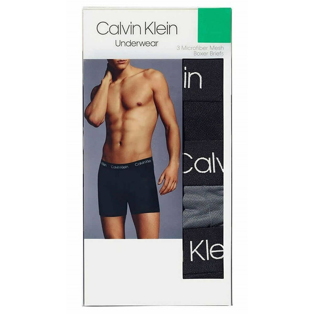Calvin Klein - Calvin Klein Men's Pro Microfiber Mesh Boxer Brief 3 ...