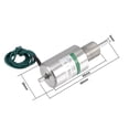 thumbnail image 2 of XRN-2.5 DC 12V 2.5N 6mm Pull Push Type Linear Motion Solenoid Electromagnet, 2 of 3