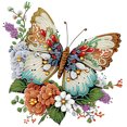 thumbnail image 1 of Kit Con Forma Especial Parcial DIY 5D Mariposas (YN102), 1 of 9