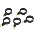 thumbnail image 4 of Fishing Rod Accessory, 5pcs Fishing Rod Hook Holder Rubber Circle Stainless Steel Fishing Pole Hook Keeper For Bait Tool, 4 of 8