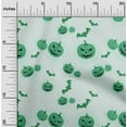 thumbnail image 2 of oneOone Cotton Poplin Mint Green Fabric Halloween Fabric For Sewing Printed Craft Fabric By The Yard 42 Inch Wide, 2 of 4
