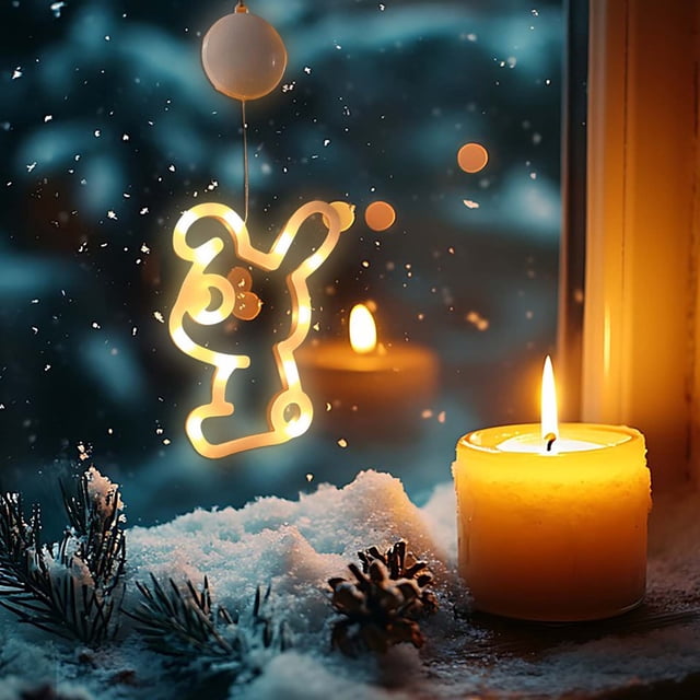 Fridja Summer Savings Easter Window Decorations Lights Easter Eggs Suction Cup Lantern