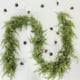 thumbnail image 5 of 1 Unidad de Ratán Artificial con Forma de Hoja de Ciprés de Navidad, 180 Cm (70,86 Pulgadas), para Colgar En La Puerta, Decorar La Mesa o La Escalera., 5 of 7