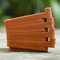 thumbnail image 4 of Guardoinrt 12pcs Easy To Maintain Pot Toes Any Type Of Plant Lightweight And Portable Small brick red 1Set, 4 of 6