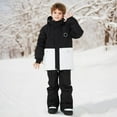 thumbnail image 4 of Jamsmile Children Girls Snowsuits Sets Ski Suit Winter Outdoor Warm Padded Children Ski Snowboard Suit, 4 of 5