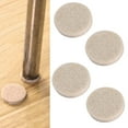 thumbnail image 2 of Areyourshop 4pcs Self Adhesive Felt Sticky Pads Round Tabs Floor Furniture Protectors, 2 of 7