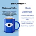 thumbnail image 3 of Shroomzup Mushroom Coffee K Cups 12 Pods - 10 Mushroom Coffee with Ashwagandha and Shilajit - Dark Roast Single Serve K-Cup Pods, 3 of 8