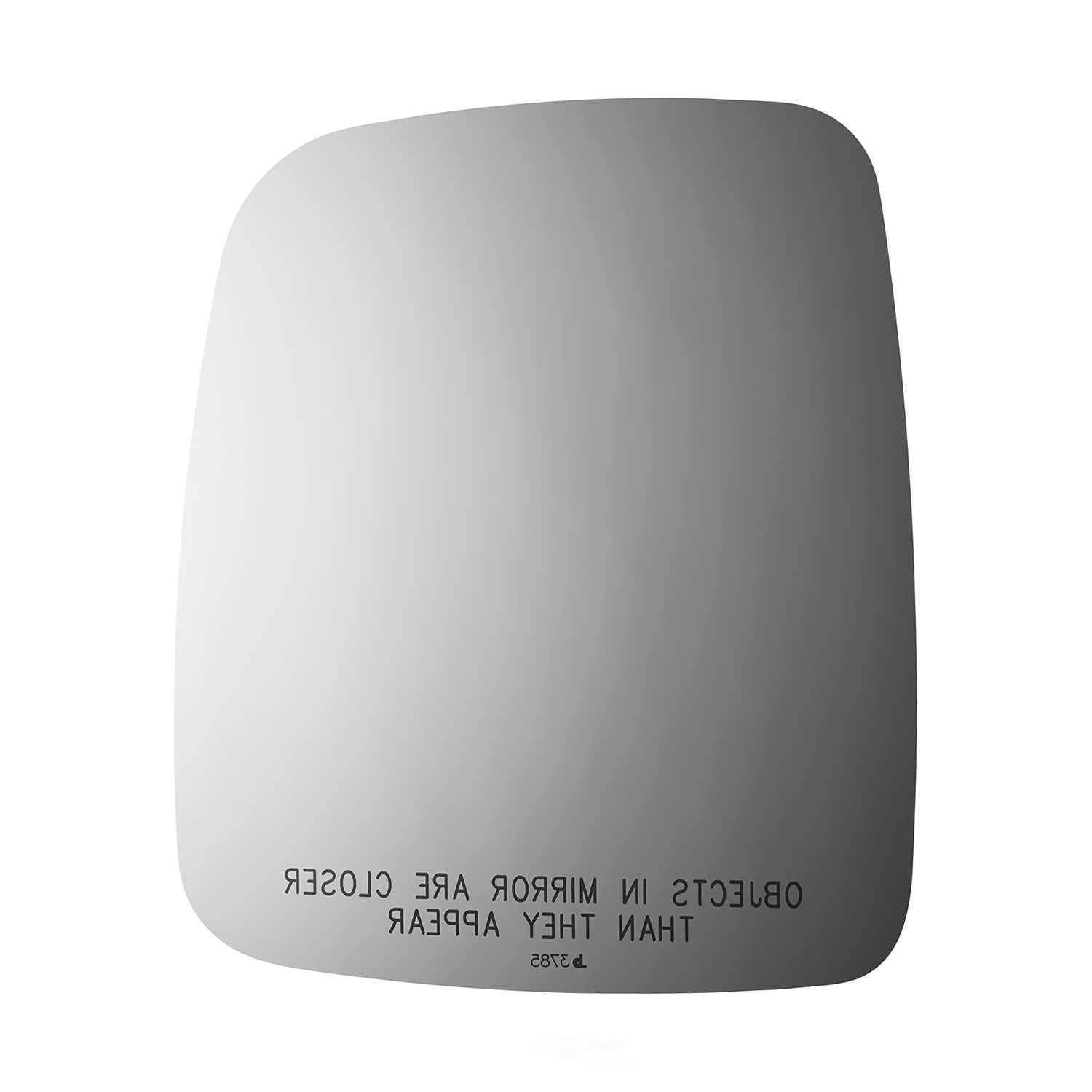 Burco Side View Mirror Replacement Glass - Clear Glass - 3785
