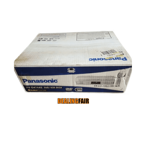 Panasonic PV-D4744S DVD VCR Combo Dvd Player VHS Player (New)