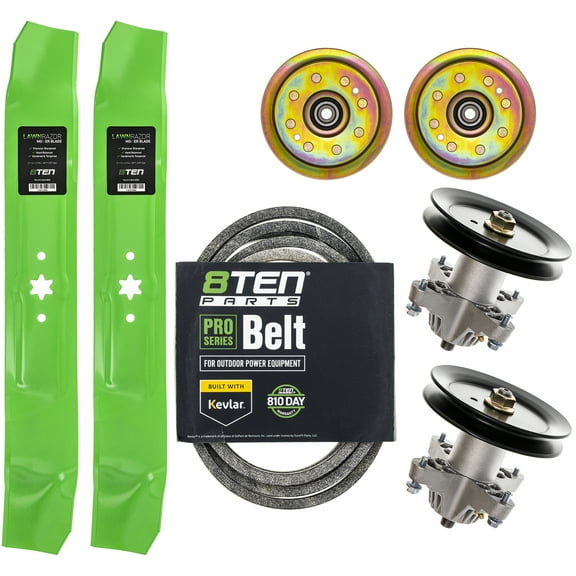 8TEN Deck Blade Spindle Idler Kit for Cub Cadet MTD Troy-Bilt 756-04129C MK1001790