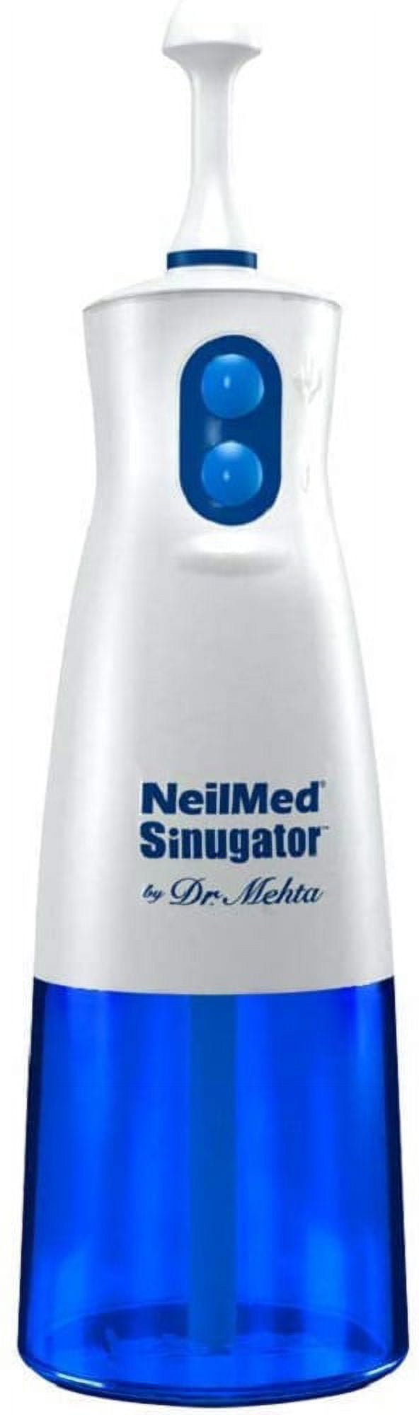 NeilMed Sinugator Pulsating Nasal Wash Kit, Nasal Irrigation, Reduces Inflammation and Relieve Congestion, Soothes Nose | 1 Each