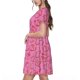 thumbnail image 2 of Balery Cute Cowgirl Vestidos sueltos de manga corta para mujer, vestidos de verano 2025, vestidos casuales de corte A con vuelo., 2 of 6