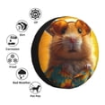 thumbnail image 2 of Kdxio Hawaiian Style Guinea Pig for Tire Cover Wheel Protectors Tyre Covers Weatherproof Wheel Covers Universal Fit for Trailer Rv SUV Truck Camper Travel Trailers 14 inch, 2 of 5