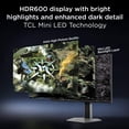 thumbnail image 3 of TCL 27” P2A PRO Series QHD HDR Mini-LED Gaming Monitor (NEW 2026) - Halo Control System, 320Hz Refresh Rate, LD180 Precise Dimming Series, HDR600 Brightness, 1ms GTG, AMD FreeSync Premium - 27P2A Pro, 3 of 20