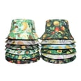 thumbnail image 2 of Sombrero de pescador con estampado de doble cara para hombre y mujer, gorra de pescador con estampado de doble cara, estilo clásico, Bob, para exteriores, 2022 qym unisex, 2 of 2