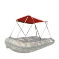 thumbnail image 1 of ALEKO Summer Canopy Tent for Inflatable Boats 12.5 ft long, Red, 1 of 12