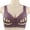 Purple, variant on SMihono No Underwire Lace Bras for Women Sponge Cup Front Closure Bras for Seniors Plus Size Full Coverage Bras No Wire Bras Purple 20