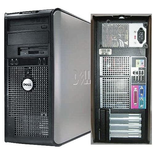 Dell Optiplex 745 Tower Win 7 Pro 64 Bit 3.4 GHz Pentium D 4GB DDR2