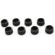 thumbnail image 4 of 25mm Black Plastic Plugs, Black Round Tube Covers, Inner End Caps for Chairs Desks Tables Foot Furniture Pipe, 20 Pcs, 4 of 5
