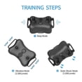 thumbnail image 3 of Rechargeable Dog Training Collar with Remote, 3-in-1 Dog Behavior Collar with Beep, Vibration, and Adjustable Static Stimulation for All Dog Sizes, 3 of 7