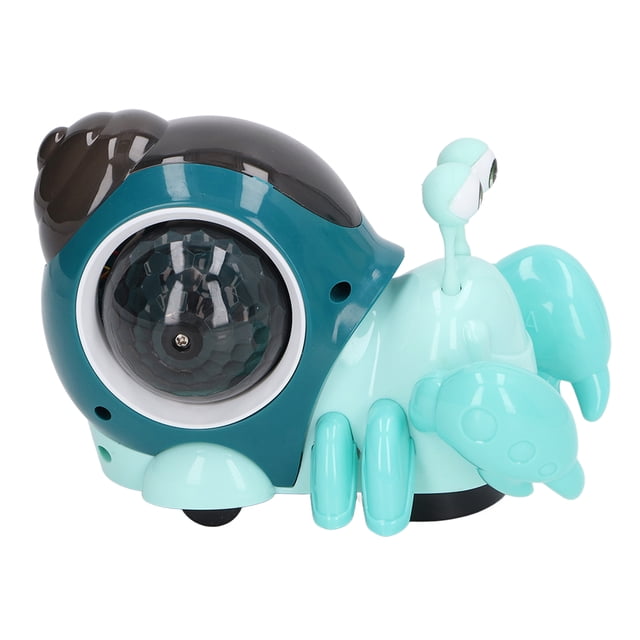 Juguete Para Bebé De Caracol Para Gatear, Juguete De Caracol Para El Tiempo Boca Abajo, Música Animada, Luces 3D Coloridas Para Bebés Y Niños