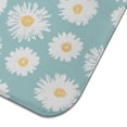 thumbnail image 3 of Kitchen Dish Drying Mat Daisy Flowers Microfiber Foldable Absorbent Rack Pad Floral Drainer Spring Summer 18x24 Inch, 3 of 5