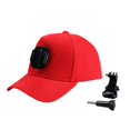 thumbnail image 1 of Soporte para gorra de béisbol para cámara, correa ajustable para la cabeza, soporte para sombrero para dji Osmo Action, 1 of 5