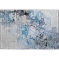 thumbnail image 2 of Addison Rugs Mayfield Washable Transitional Watercolors Blue Rectangle Rug, 1'8" x 2'6", 2 of 5