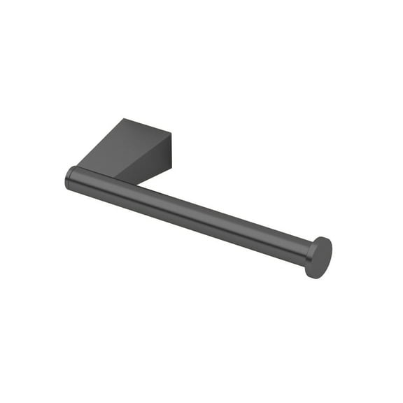 Gatco 4713MX Bleu Euro Toilet Paper Holder, Matte Black