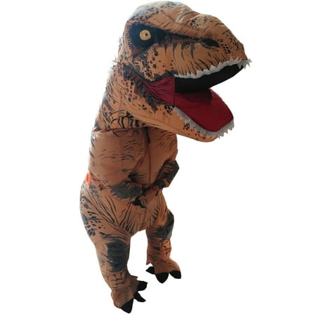 Skinz Adult Mega Suit Inflatable Zentai Costume T-Rex Dinosaur - Small (5-5'6 /
