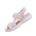 thumbnail image 3 of Domuza Women’s Ultra-Breathable Mesh Sport Sandals, Open Toe Lightweight Slip-On Walking Shoes with Comfortable Cushioned Sole for Summer and Travel Pink 6.5（EU-37）, 3 of 6