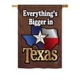 thumbnail image 2 of Breeze Decor 58067 States Texas 2-Sided Impression Garden Flag - 13 x 18.5 in., 2 of 2