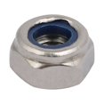 thumbnail image 5 of Unique Bargains 8pcs M6 x 1mm Pitch Metric Thread 304 Stainless Steel Left Hand Lock Nuts, 5 of 5