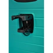 Wrangler 2-Piece Expandable Hard Side Carry-on Luggage Set, Teal
