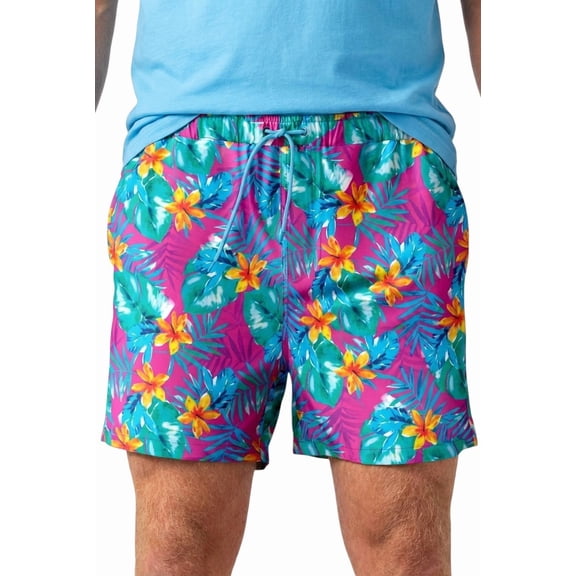 KingSize Men's Big & Tall 5" Swim Shorts With Super Stretch Liner