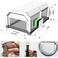 thumbnail image 5 of GORILLASPRO 21X13X9Ft Inflatable Portable Paint Booth with 2 Blowers (1100W+480W), 5 of 11