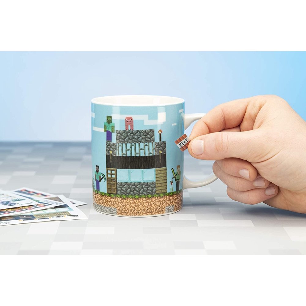 Minecraft Build A Level 11oz Ceramic Coffee Mug