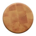 HUBERT® Butcher Block Design Display Riser Round - 6