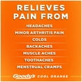 thumbnail image 4 of Goody's Extra Strength Headache Powder, Cool Orange Flavor, 24 Powder Sticks, 2 Pack, 4 of 8